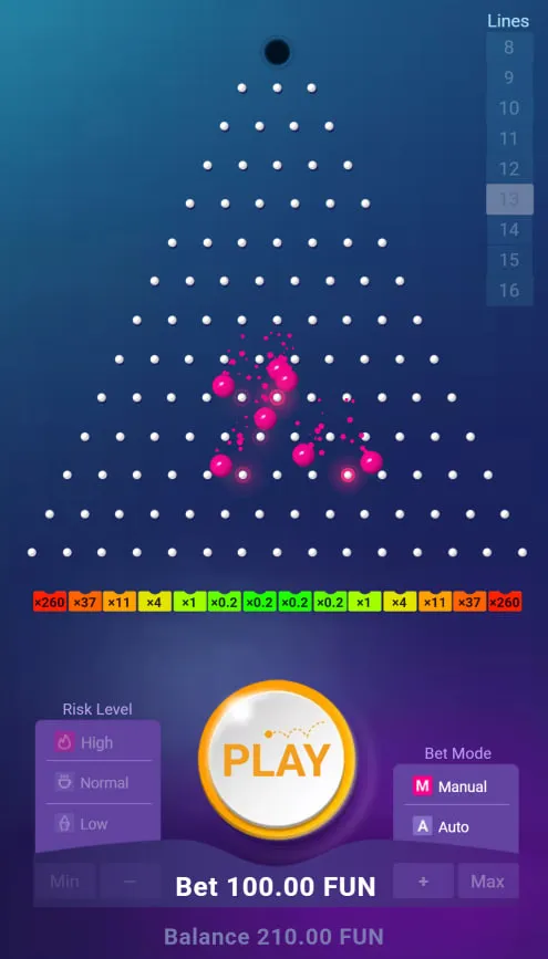 Plinko na Android — instalacja i parametry techniczne